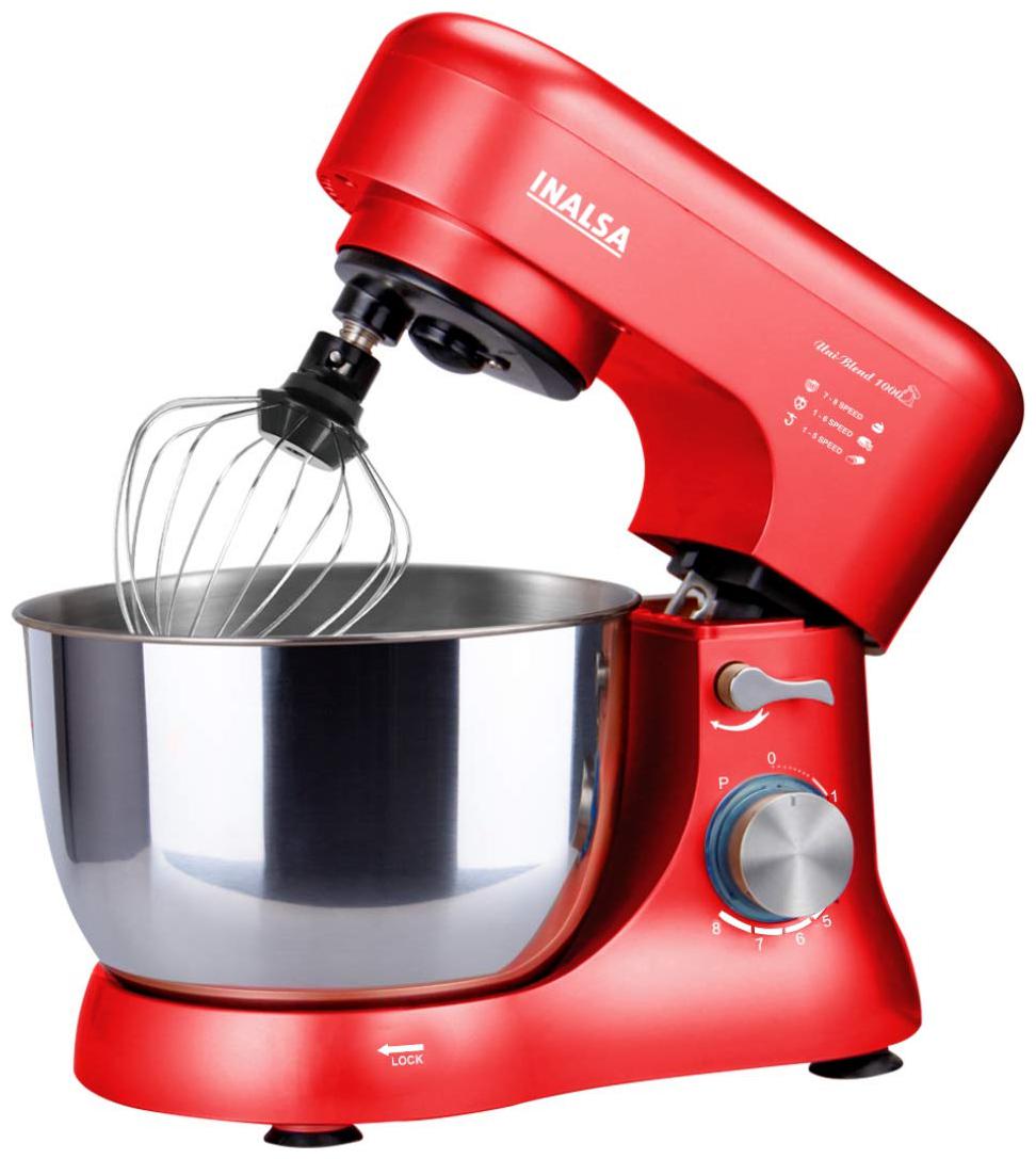 

Inalsa UNI BLEND 1000 1000 W Stand mixer ( Red )