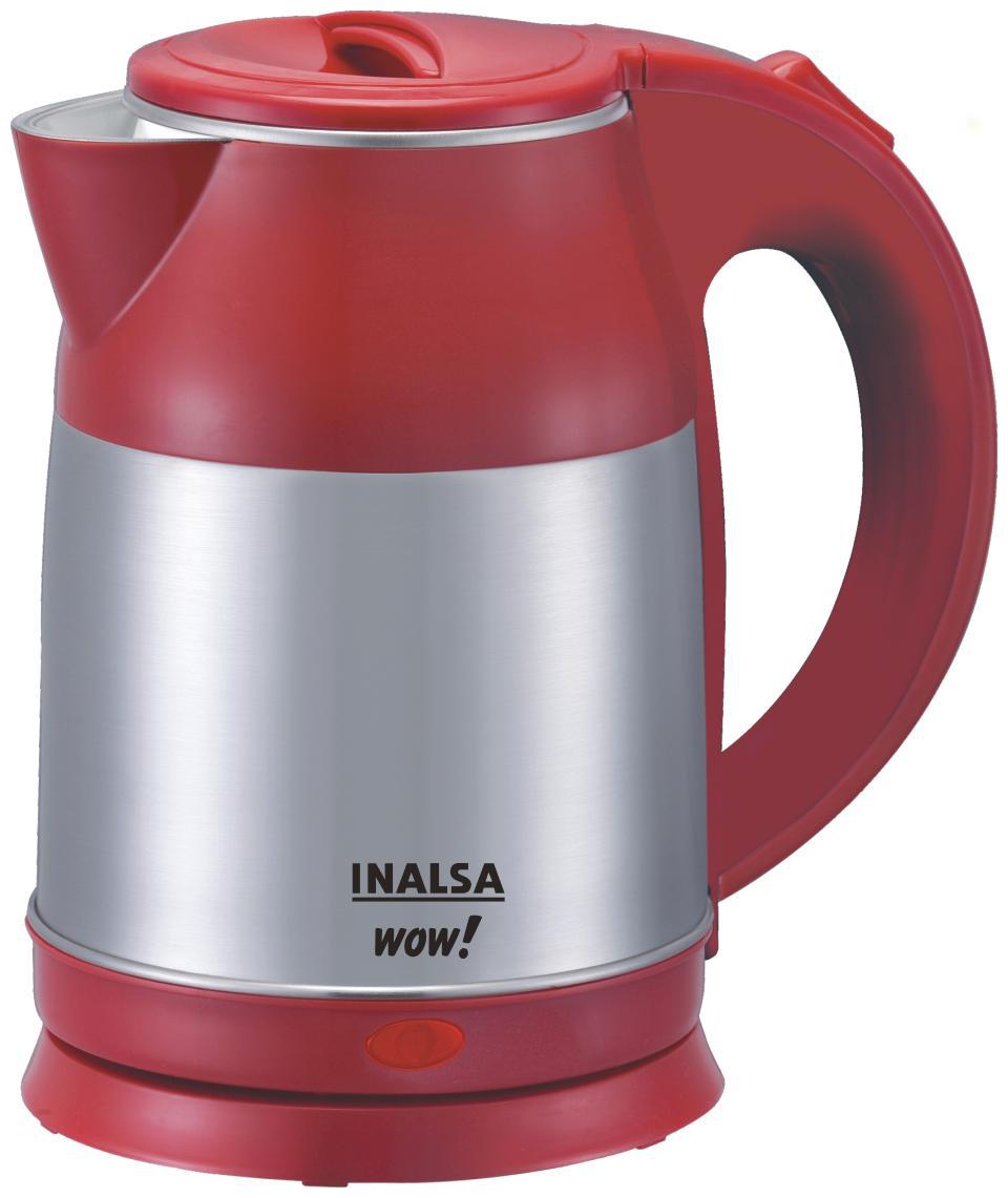 

Inalsa WOW ELECTRIC KETTLE 1 8 L Red Electric Kettle ( 1500 W )