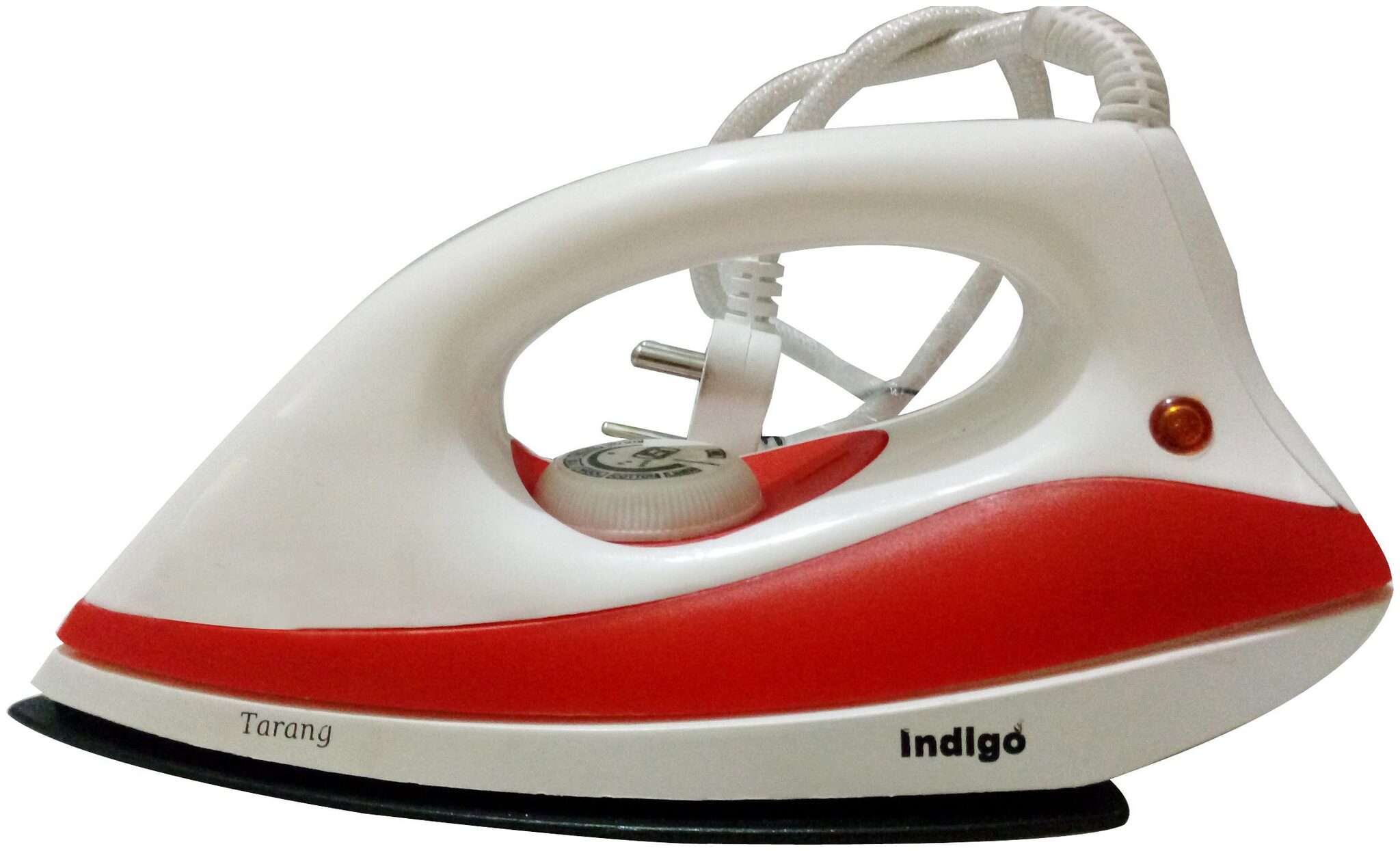 

Indigo Tarang 750 W ISI Marked Dry Iron (White Red)