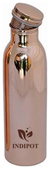 

INDIPOT Copper Brown Water Bottle ( 1000 ml Set of 1 )