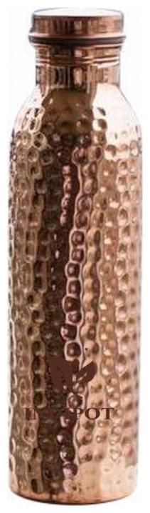 

INDIPOT Copper Brown Water Bottle ( 1000 ml Set of 1 )