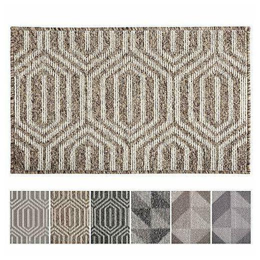 

Indoor Doormat 24 x 36 Front Back Door Mat Rubber 24 x 36 Camel time Cloister