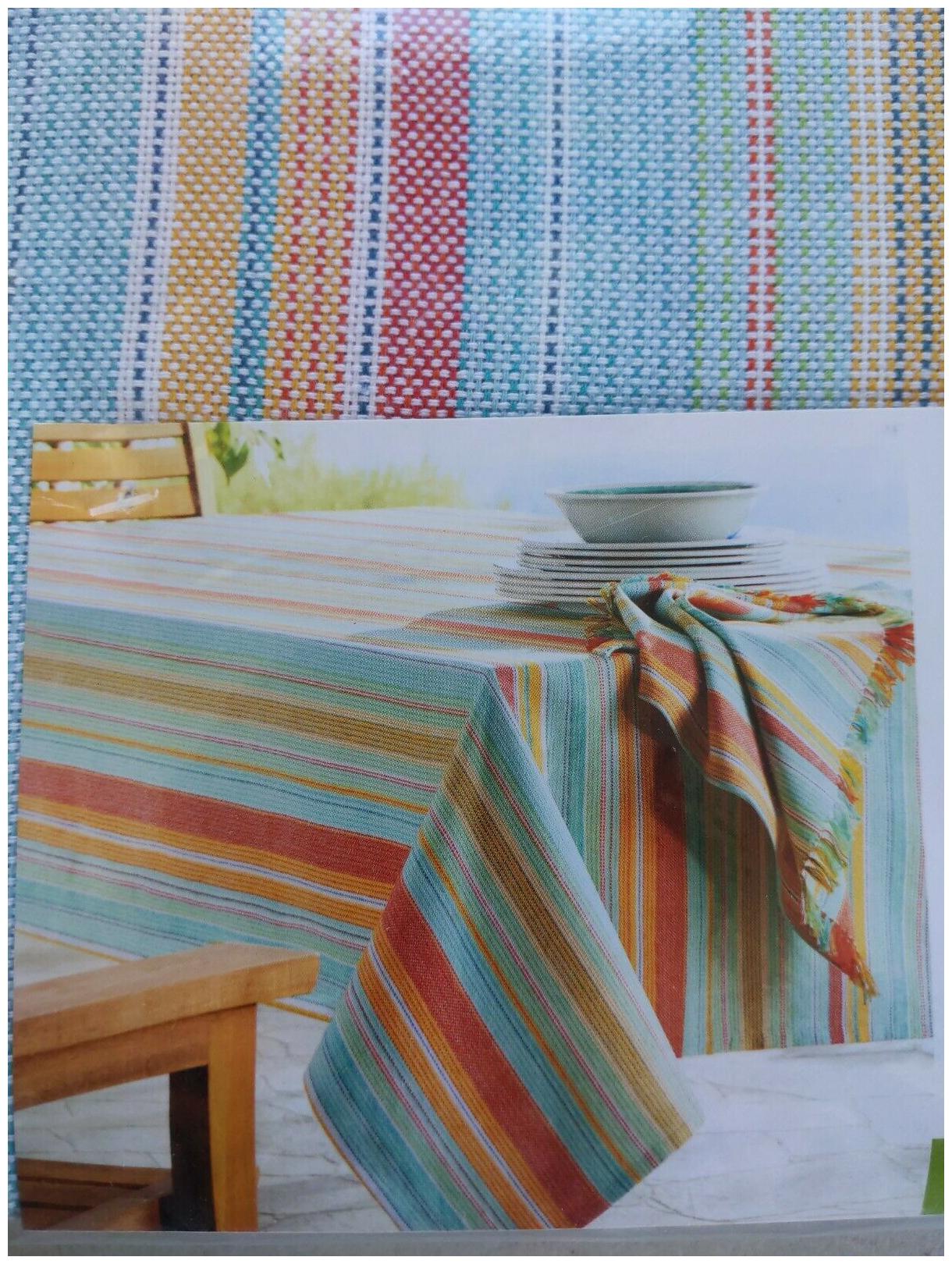 

Indoor Outdoor Food Network Tablecloth Cotton Polyester