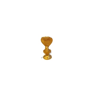 

Indoselection Naag Fun Shiv Ling In Metal (Golden Polished)