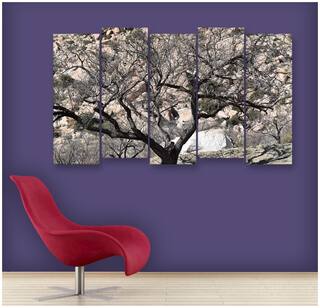 Buy Inephos Multiple Frames Beautiful Tree Wall Painting For
