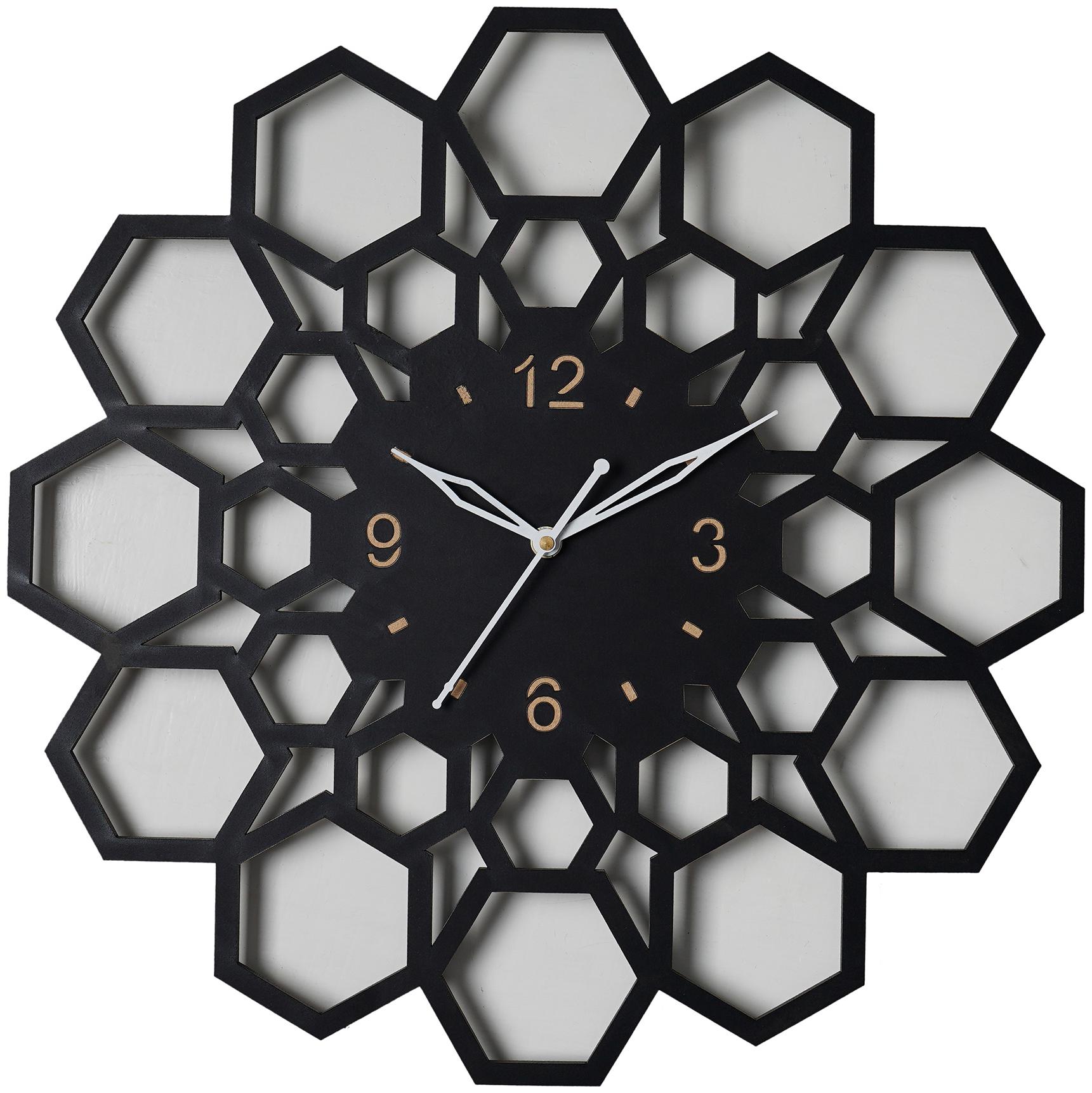 

Ingo Creation Wood Analog Wall clock ( Set of 1 )