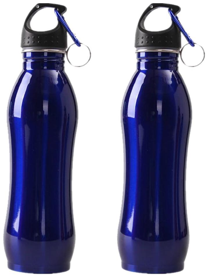 

Inspiring Tech Stainless Steel Blue Water Bottle ( 750 ml Set of 2 )