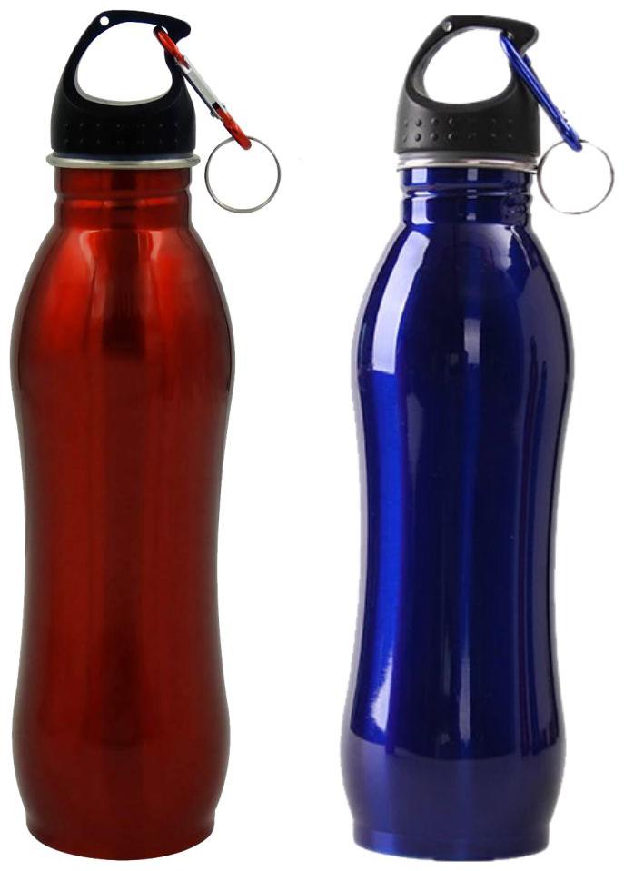 

Inspiring Tech Stainless Steel Blue Red Water Bottle ( 750 ml Set of 2 )