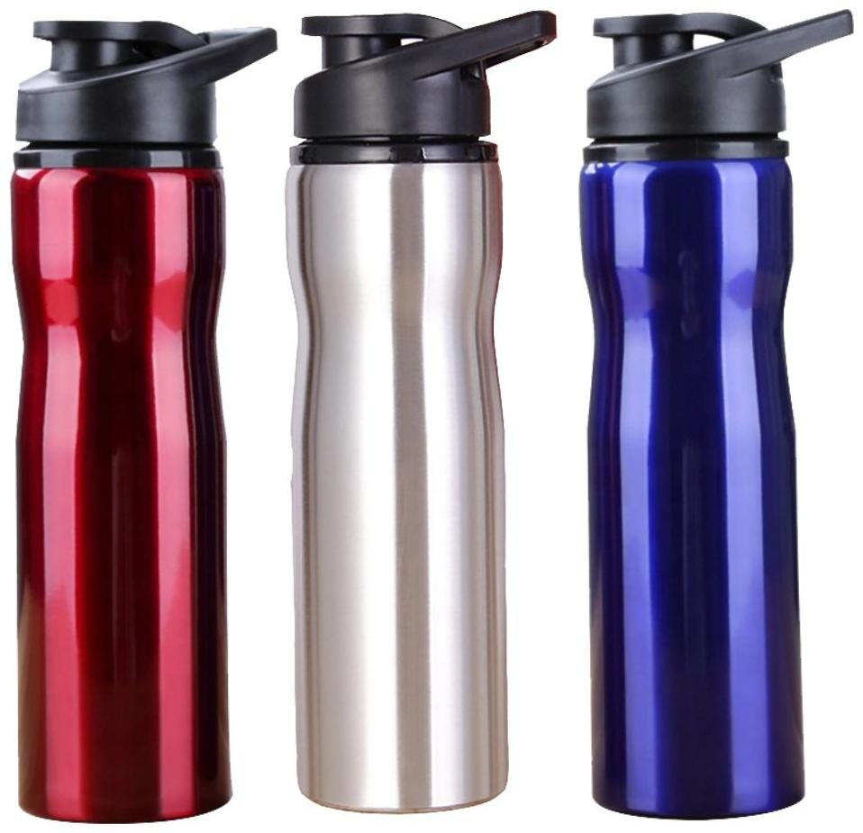 

Inspiring Tech Stainless Steel Multi Water Bottle ( 800 ml Set of 3 )