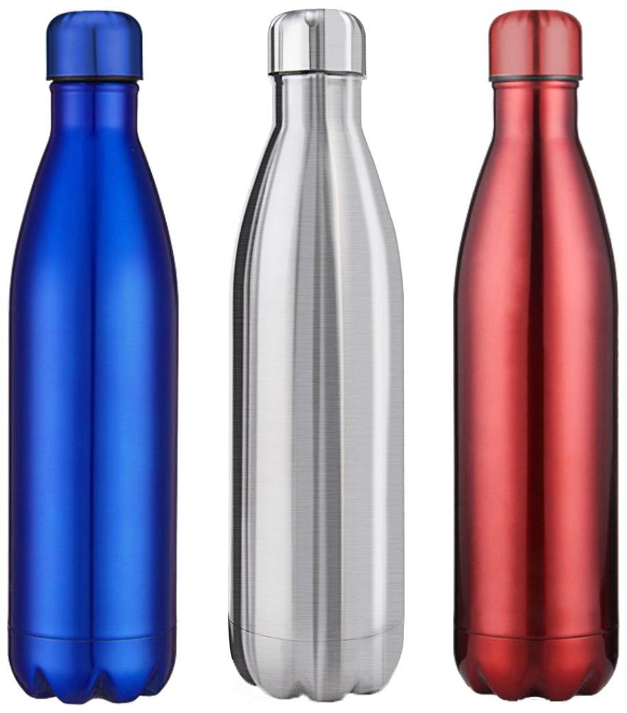 

Inspiring Tech Stainless Steel Multi Water Bottle ( 750 ml Set of 3 )