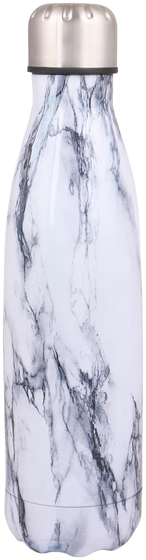 

Instabuyz Stainless Steel Grey Water Bottle ( 500 ml Set of 1 )