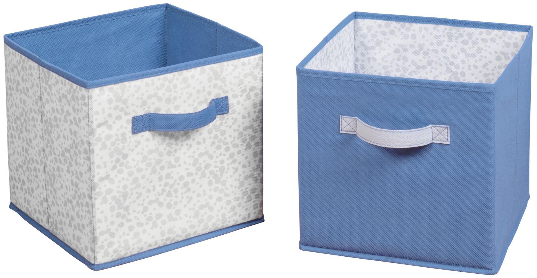 

Interdesign Id Jr Soft Fabric Closet Storage Organizer Holder Bin Cube Box With Handle - Storage For Clothing Shoes Handbags Jeans