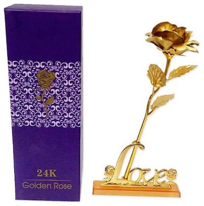 INTERNATIONAL GIFT Brass Golden Showpieces