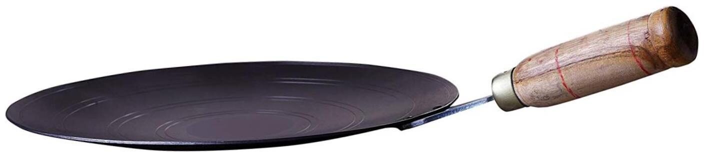 

Iron Tawa with Handle (11 inch)