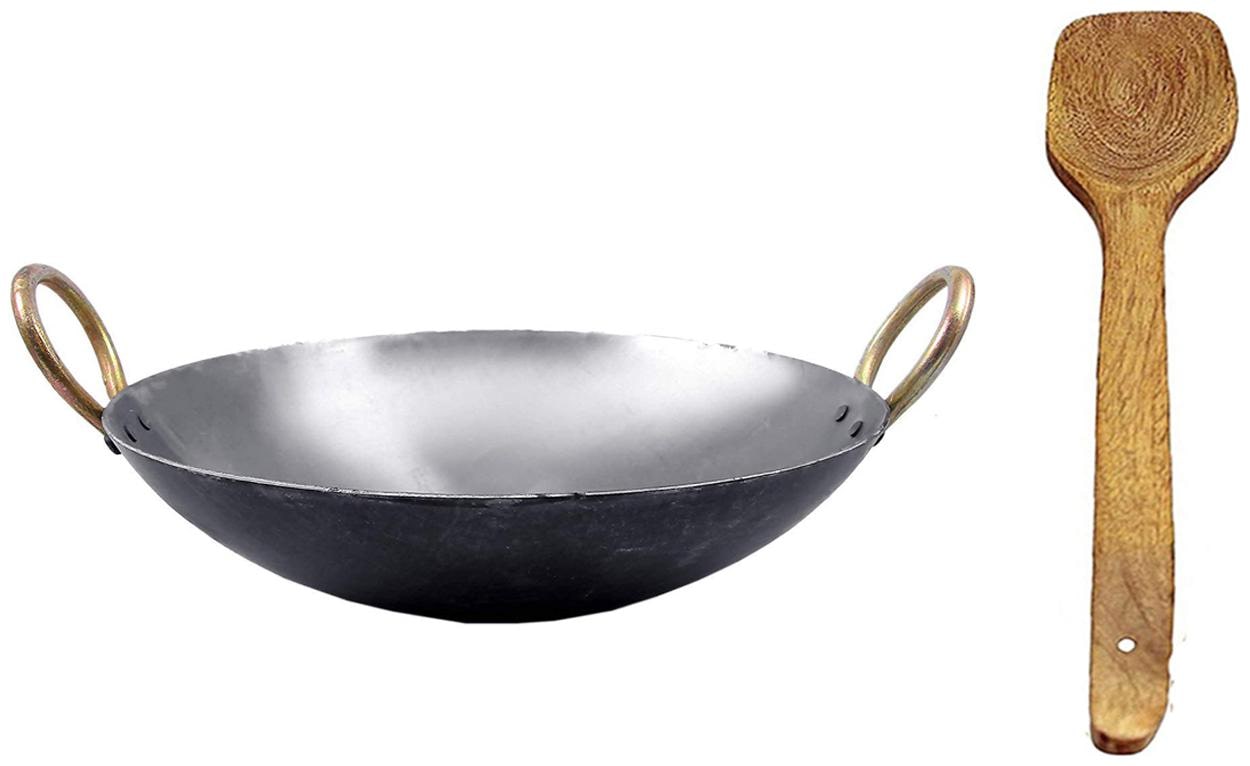 

Iron-wht 3LtrW5 With Wooden Spatula
