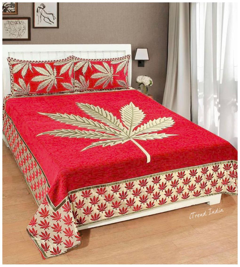 

Itrend India Velvet Printed Queen Size Bedsheet ( 1 Bedsheet With 2 Pillow Covers Pink )