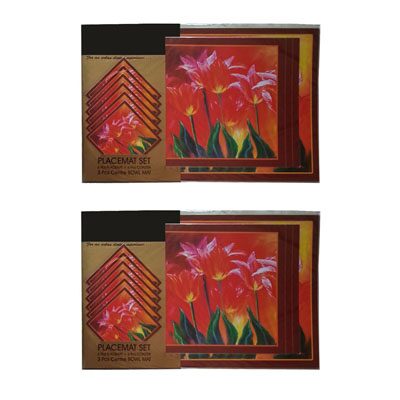 

Itrend India PVC Multicolor Table Placemat Set - Set Of 30