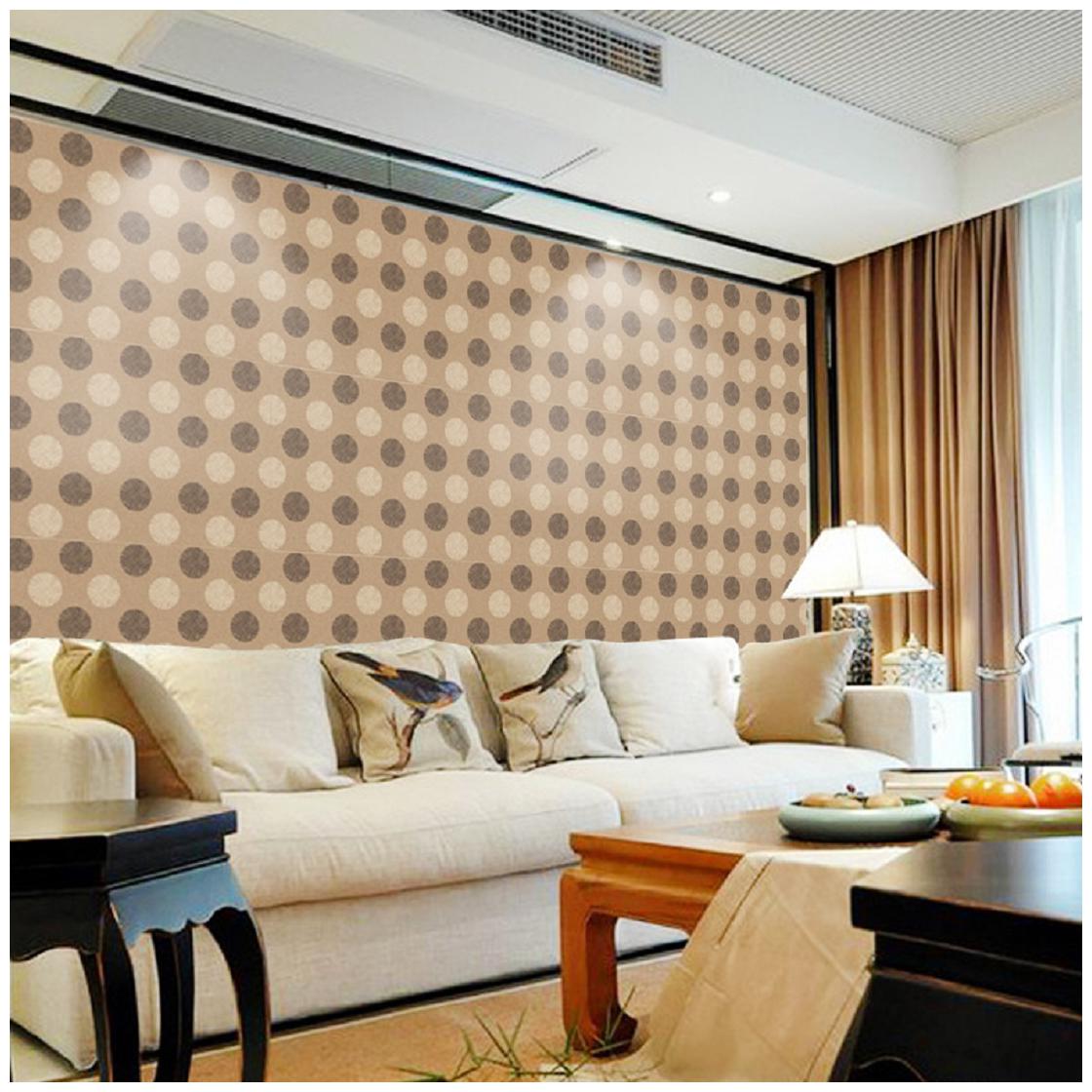 

JAAMSO ROYALS Creative Dot Shapes wallpaper self-adhesive peel stick ( 45 x 200 CM ) Pack of 1