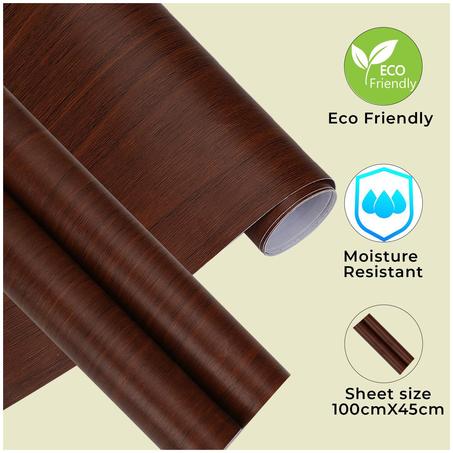 

Jaamso Royals Decorative Contact Paper Countertops Self Adhesive Shelf Drawer Liner Wood Contact Wallpaper Waterproof Peel and Stick Easily Removable (100 45 CM)