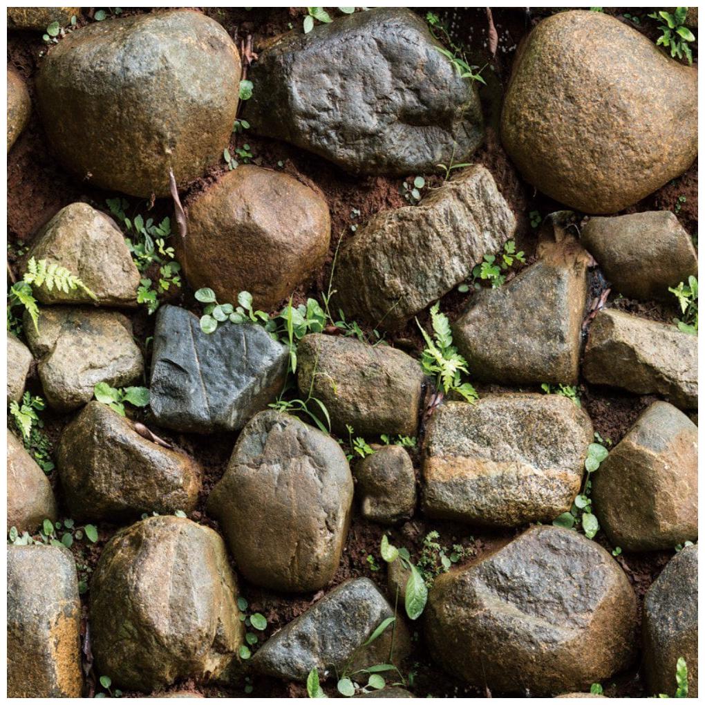 

JAAMSO ROYALS Stone Peel and Stick Wallpaper - Self Adhesive Wallpaper - Easily Removable Wallpaper - Use as Wall Paper Contact Paper or Shelf Paper (100 X 45 cm i e 4 5sq ft)