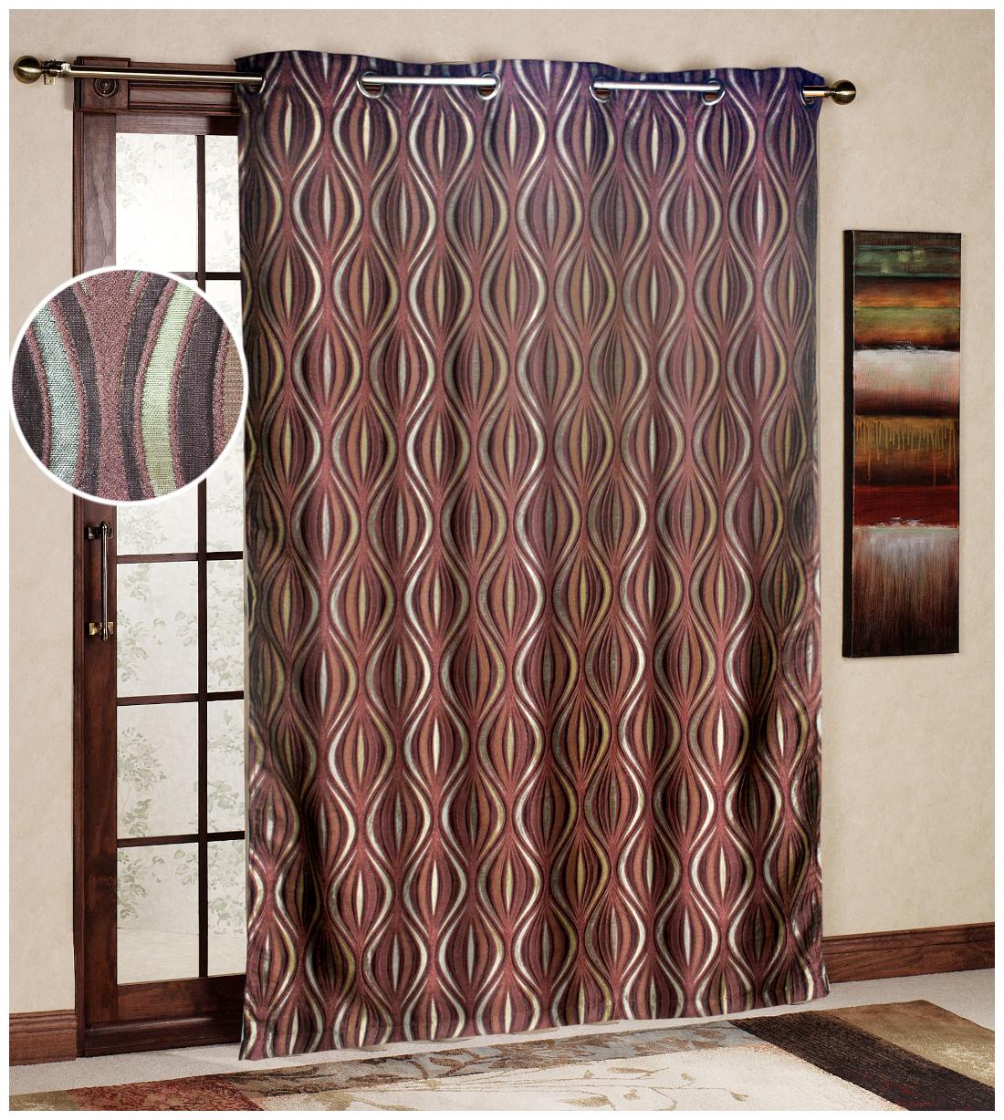 

Jacquard Eyelet Door Curtain