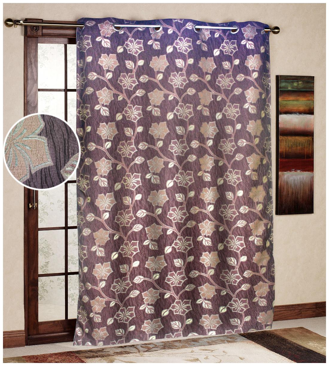 

Jacquard Eyelet Door Curtain