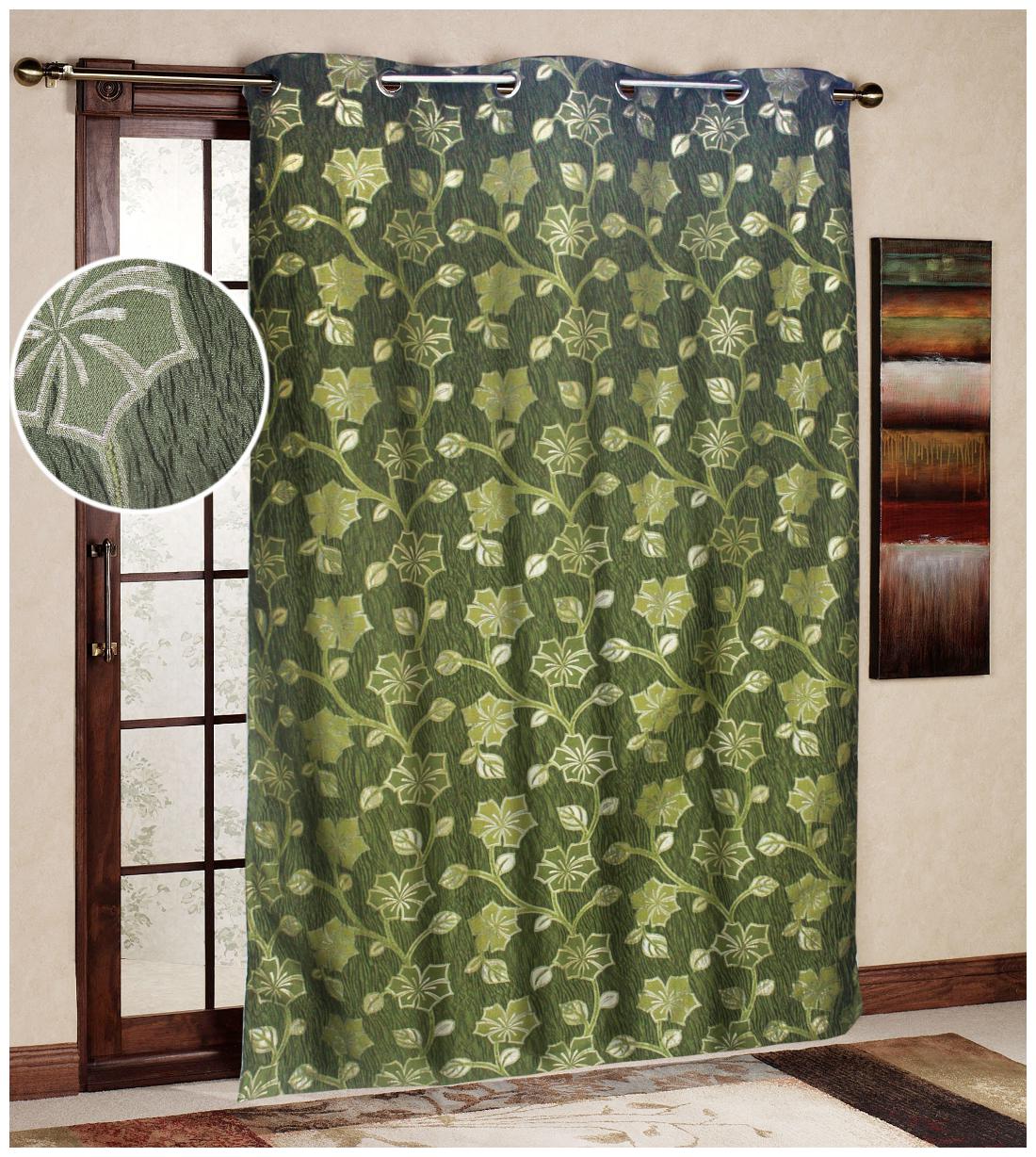

Jacquard Eyelet Door Curtain
