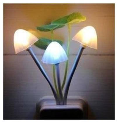 

jain star s Sensor Operated On Off Color Changeable Led Mushroom Night Lamp