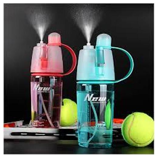 

JAIN STAR Plastic Assorted Water Bottle ( 600 ml Set of 2 )