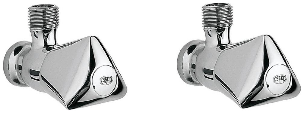 

ESSCO JAQUAR Group - Tropical Basin Inlet Connection (Angle Valve) Set of 2 pcs (Model - TQT-526)