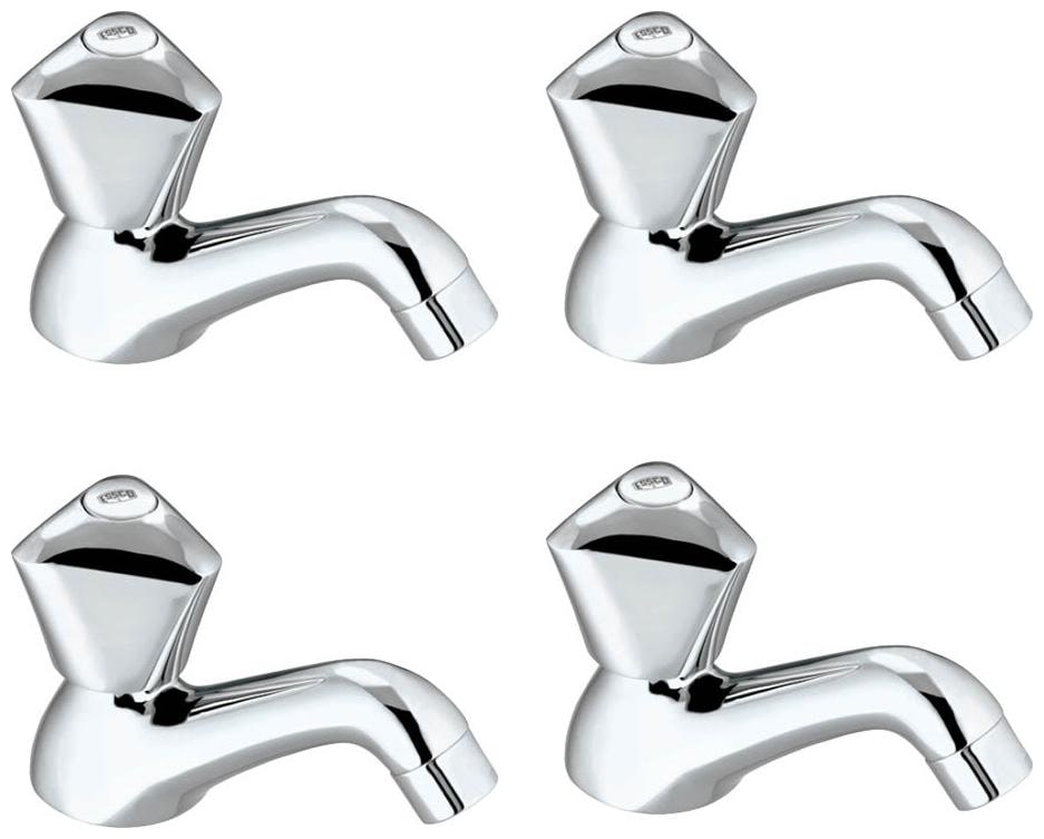 

ESSCO JAQUAR Group - Tropical Pillar Cock Super Deluxe With Aerator Set of 4 pcs (Model - TQT-508)