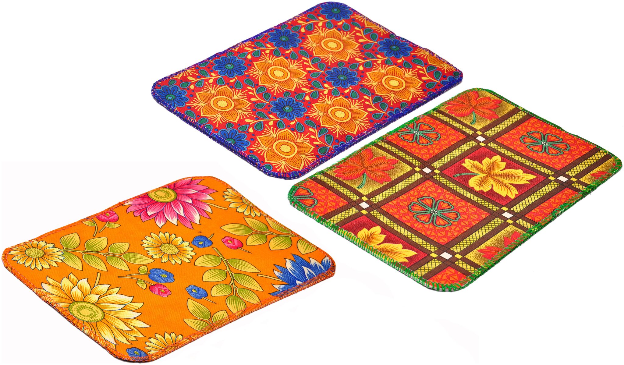 

JARS Collections Set of 3 Assorted Mats(14x21)