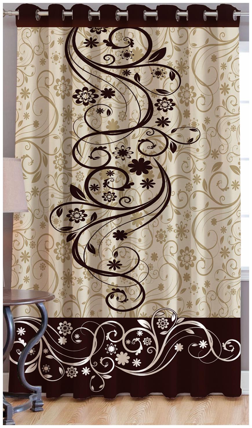

Jars Collections Digital Print Door Curtain(7ft)