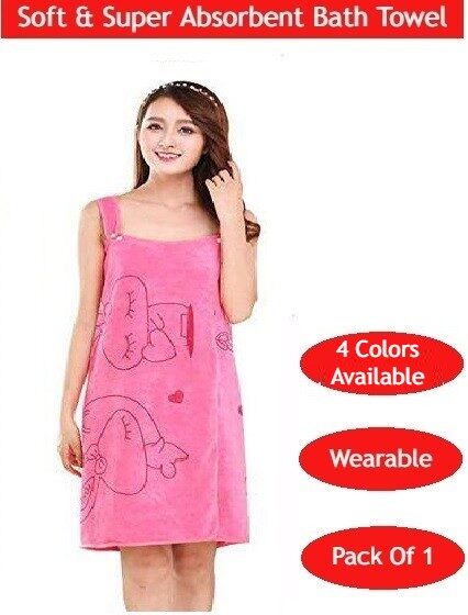 

JARS Collections 250 GSM Cotton Bathrobe ( 1 Piece Pink )