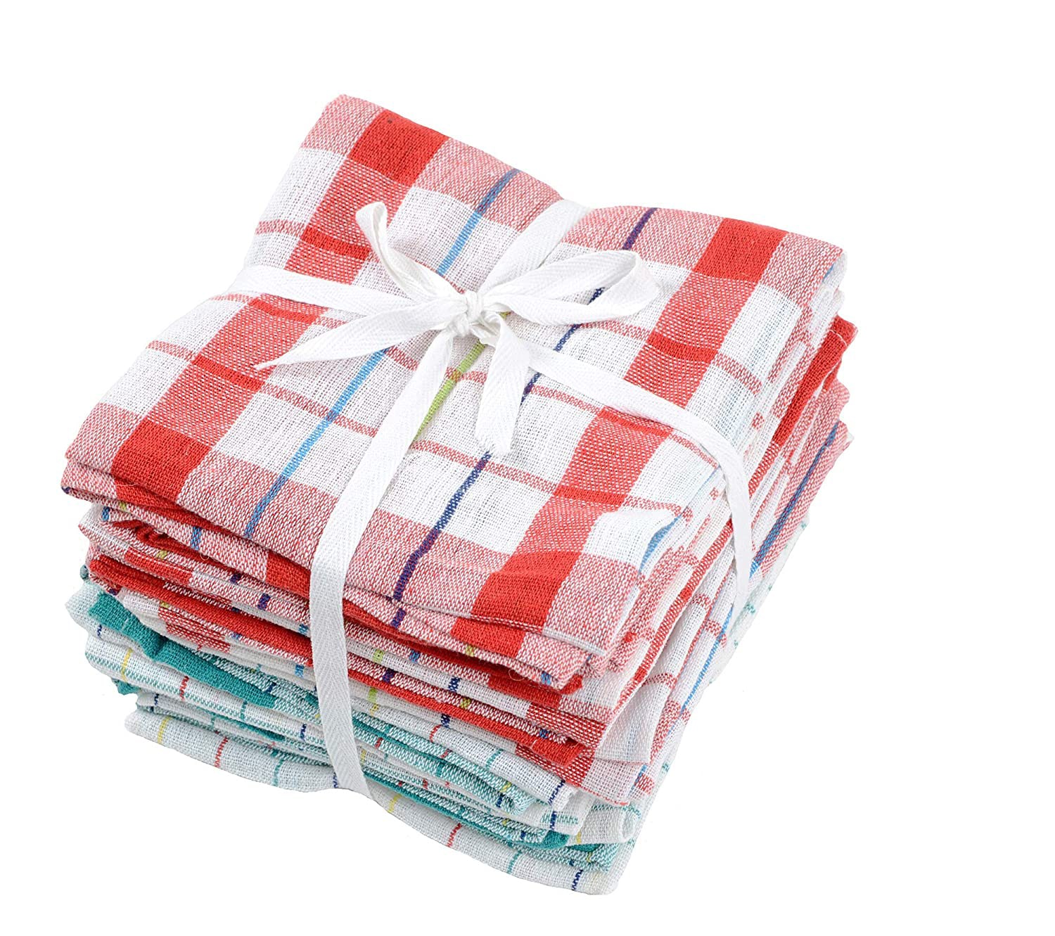 

Jars Collections Set Of 6 Checkered Cotton Kitchen Napkins(40X45 cm)