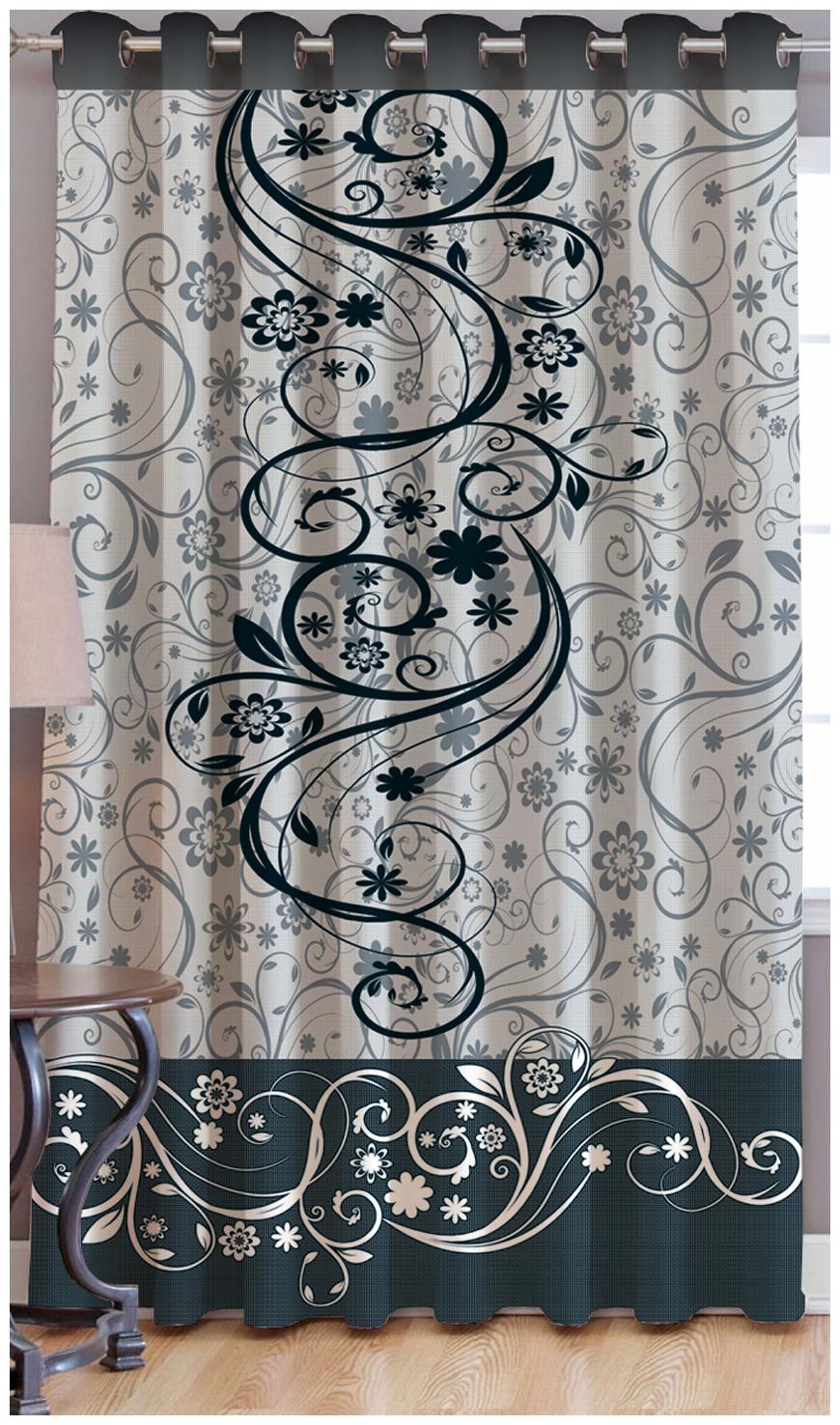 

Jars Collections Digital Print Window Curtain