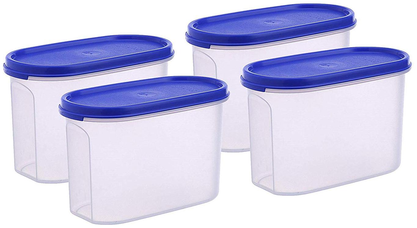 

Java 4450 ml Blue Plastic Container Set - Set of 4