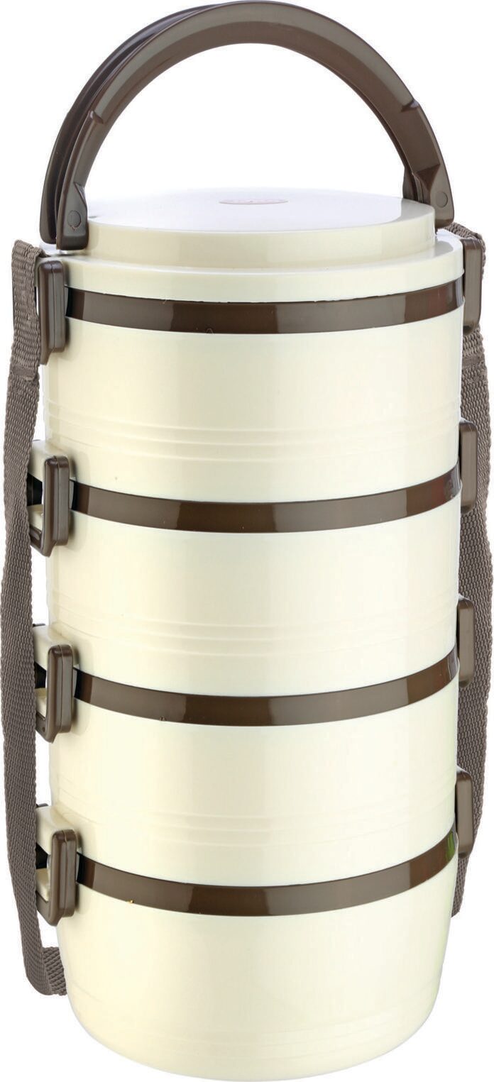 

Jayco Cream Lunch box ( Set of 1 1360 ml )