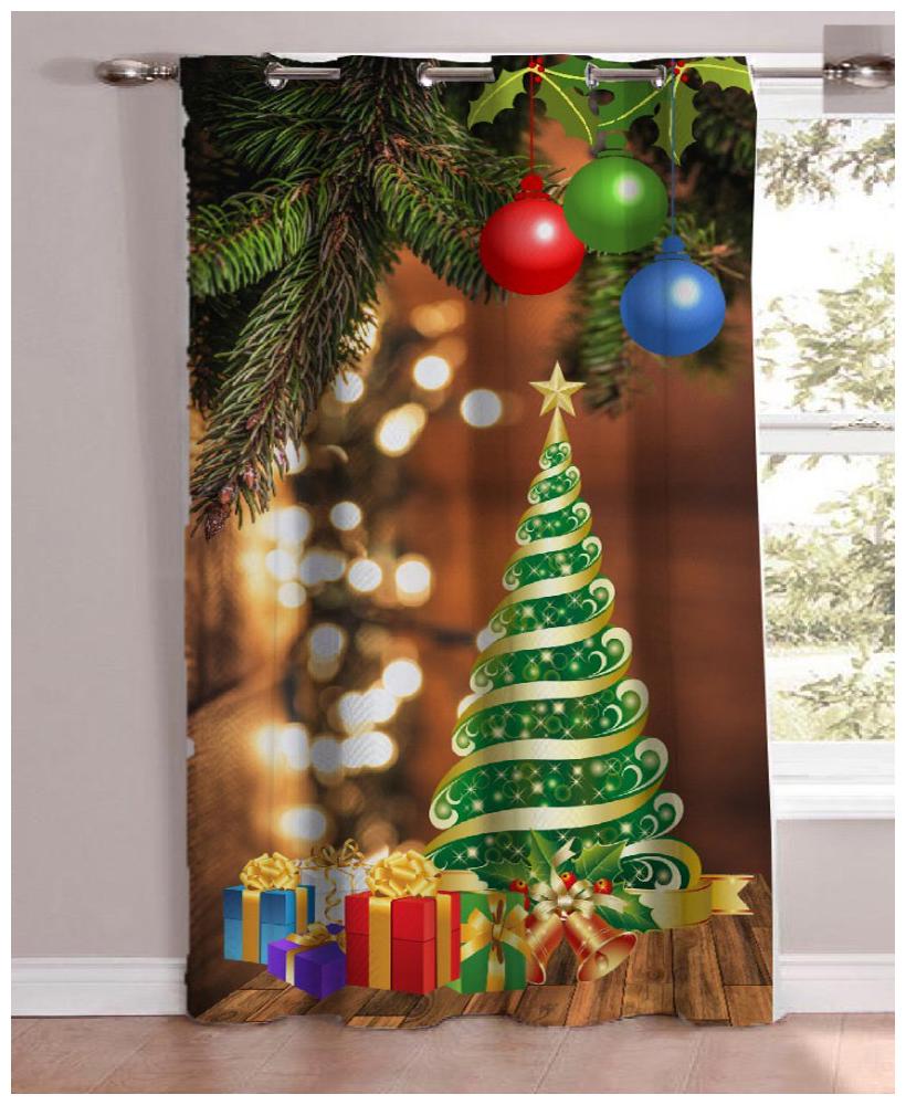 

JBG Home Store Polyester Door Blackout Multi Regular Curtain ( Eyelet Closure Printed )