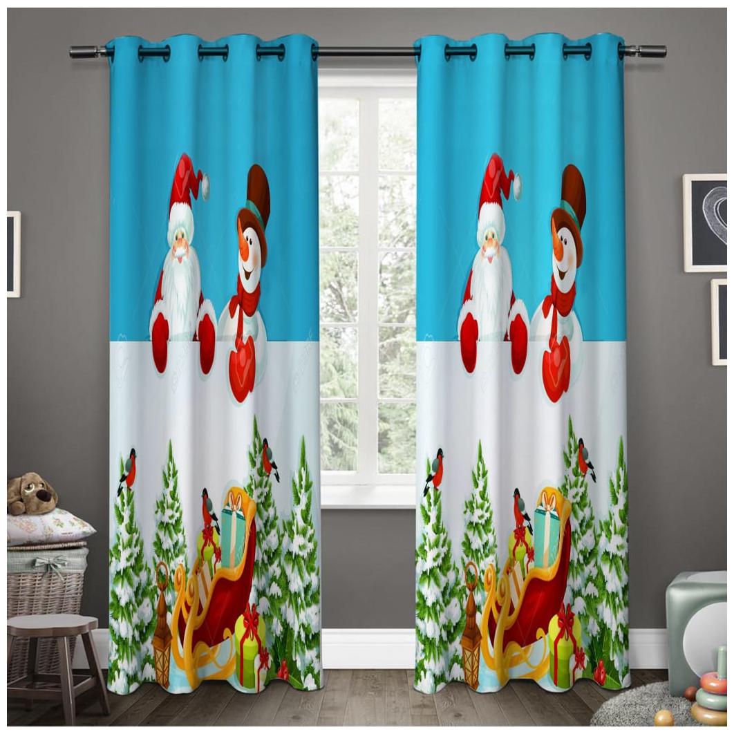 

JBG Home Store Polyester Door Blackout Multi Regular Curtain ( Eyelet Closure Printed )