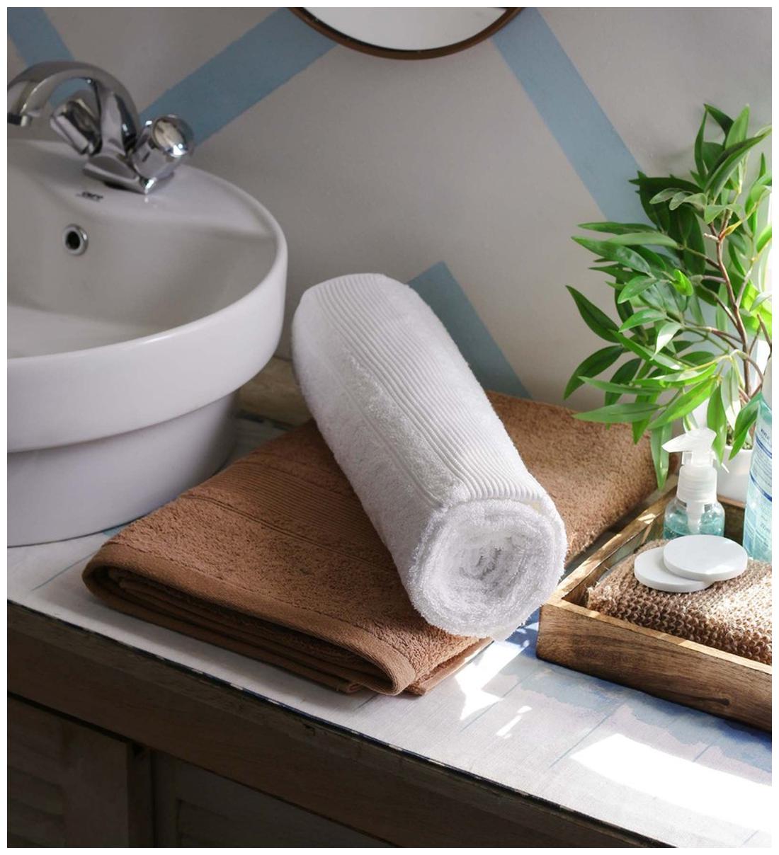 

JBG Home Store 450 GSM GSM Cotton Bath Towel ( 2 Pieces Multi )