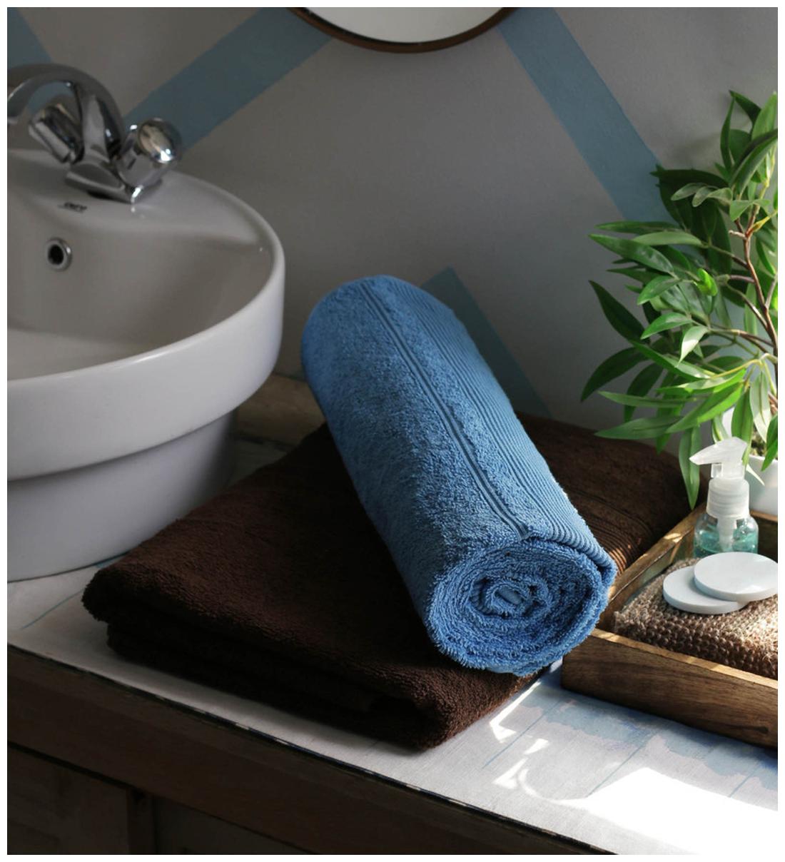

JBG Home Store 450 GSM GSM Cotton Bath Towel ( 2 Pieces Multi )