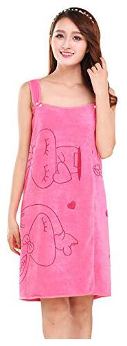

JBG Home Store 250 GSM Cotton Bathrobe ( 1 Piece Pink )