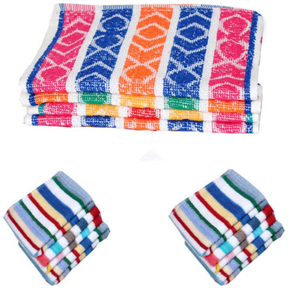 

JBG Home Store Combo Of Hand Towels And Face Towel - Set Of 12
