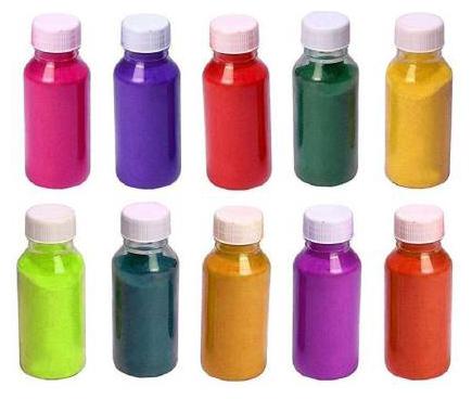 

JBG Home Store Set of 10 Rangoli Colors Bottles