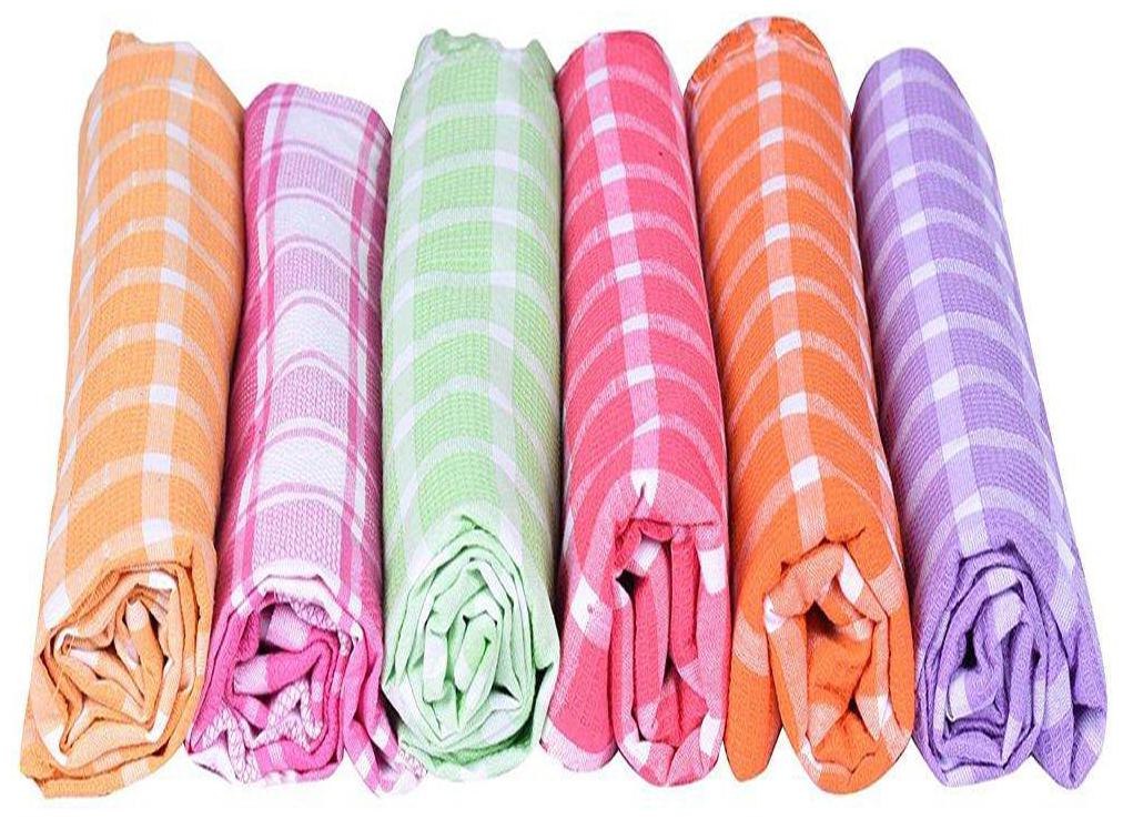 

JBG Home Store 250 GSM Cotton Bath Towel ( 6 Pieces Assorted )