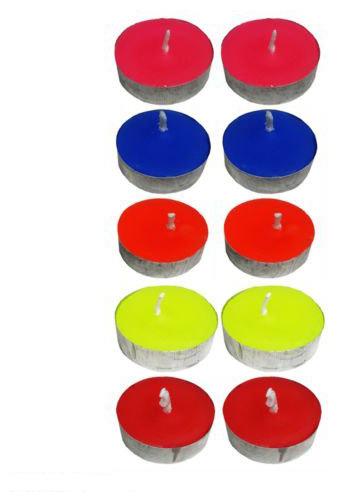 

JBG Home Store Paraffin wax Multi T-light