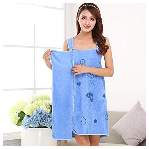 

JBG Home Store 250 GSM Cotton Bathrobe ( 1 Piece Blue )