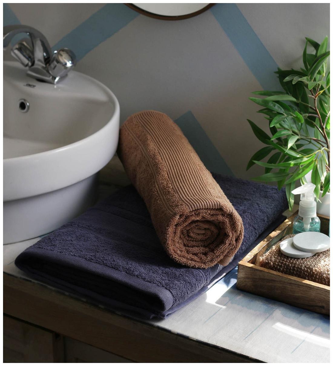 

JBG Home Store 450 GSM GSM Cotton Bath Towel ( 2 Pieces Multi )