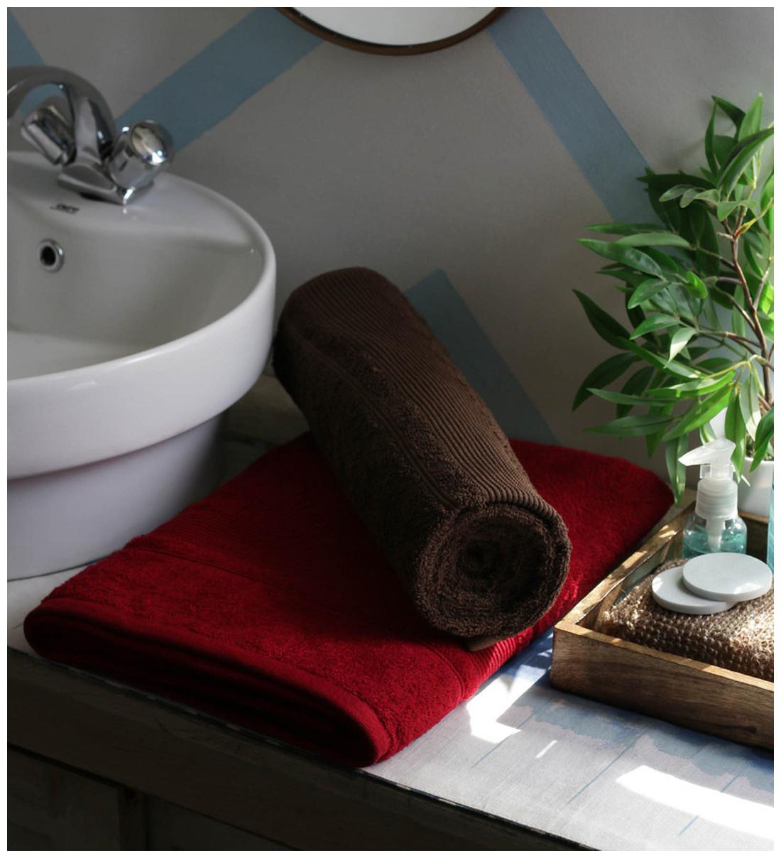 

JBG Home Store 450 GSM GSM Cotton Bath Towel ( 2 Pieces Multi )